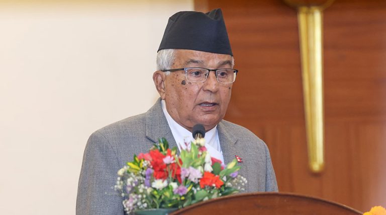 राष्ट्रपति पौडेलको भनाइ : सुशासनमार्फत सेवा प्रवाह प्रभावकारी र विकास तीव्र बनाउनुपर्छ