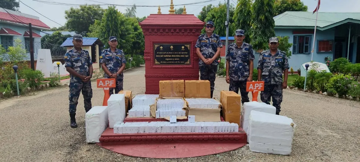 दुई करोड मूल्य बढीको ‘एप्पल एयर वर्डस’ बरामद