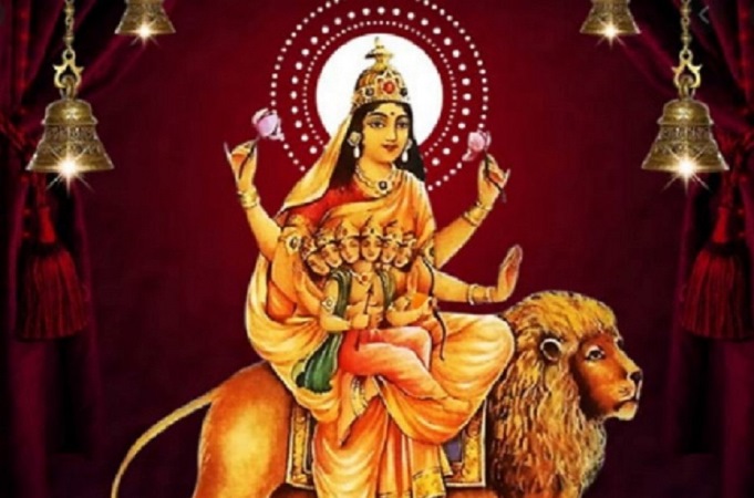 आश्विन शुक्ल पञ्चमीः स्कन्दमाताको पूजा आराधना गरिँदै