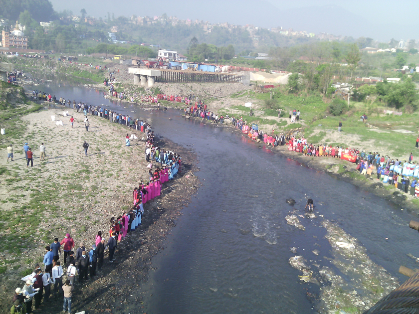 वाग्मती सफाइ महाअभियान ७०० औँ हप्तामा