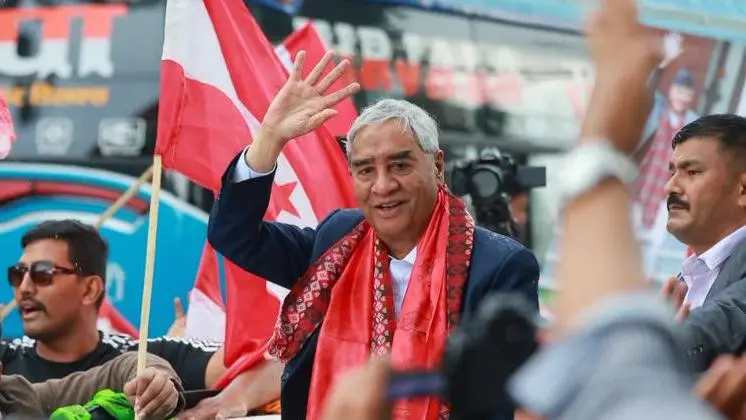 गगन थापाले दिए देउवालाई महाधिवेशन उद्घाटनको निम्तो, प्रमुख अतिथि बन्ने सम्भावना