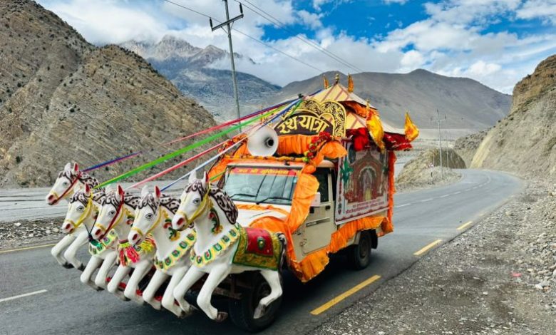 श्रीमुक्तिनाथ रथयात्राः मेची(महाकाली जोड्ने महाअभियान कात्तिक ८ देखि